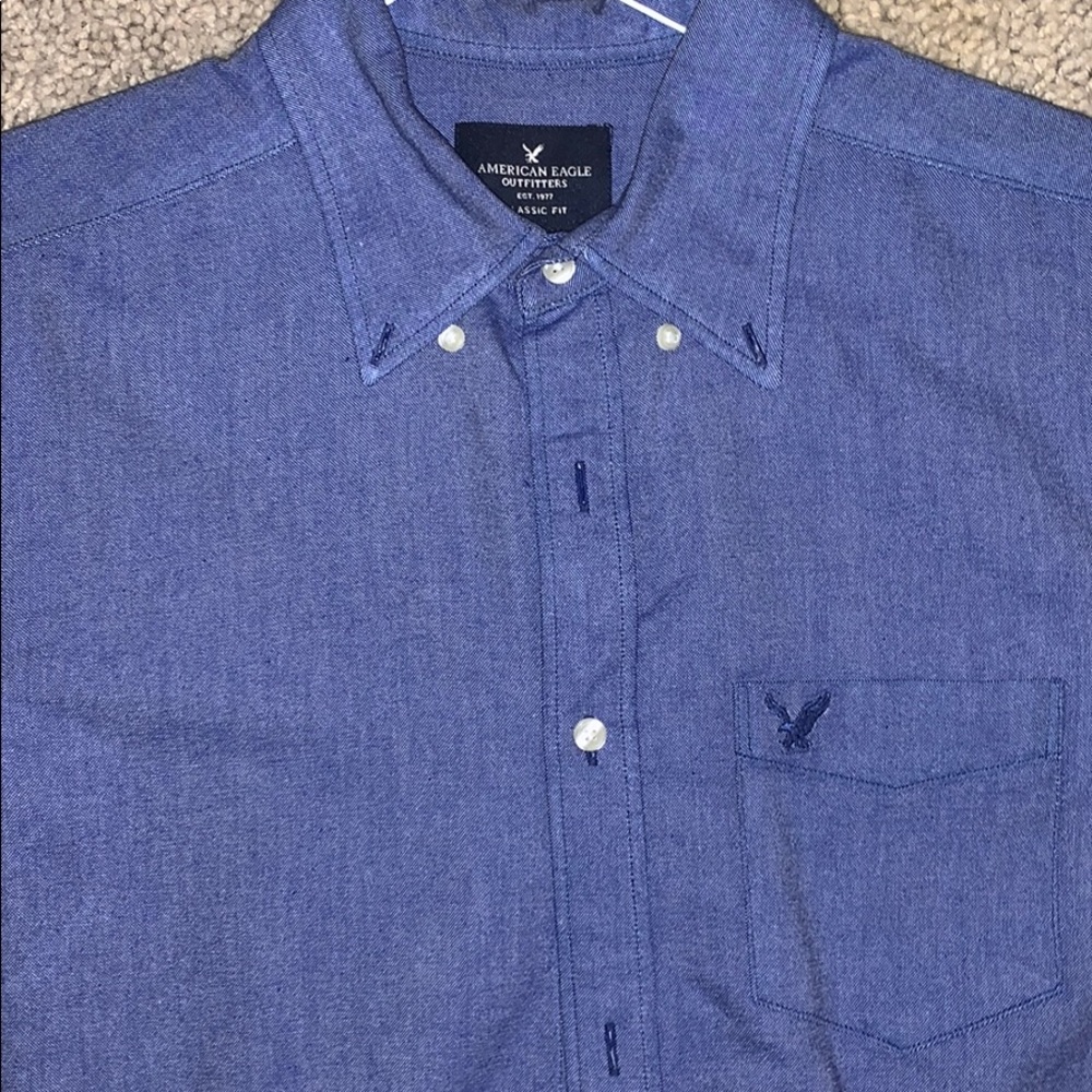 American Eagle Long Sleeve Dress Shirt